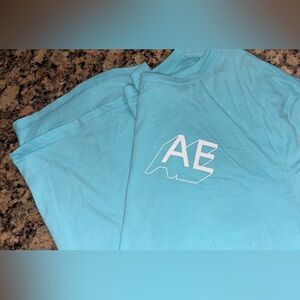 American Eagle Outfitters Aqua Tee
